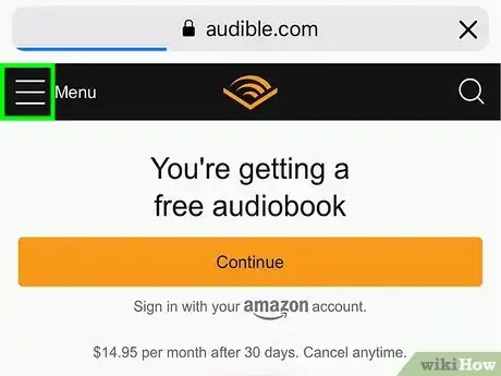 Image titled Return or Exchange a Book on Audible Step 2