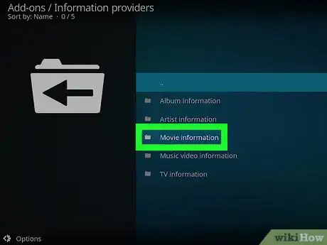 Image titled Search for Movies on Kodi on Android Step 7