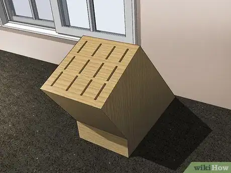 Image titled Store Knives in Your Kitchen Step 1