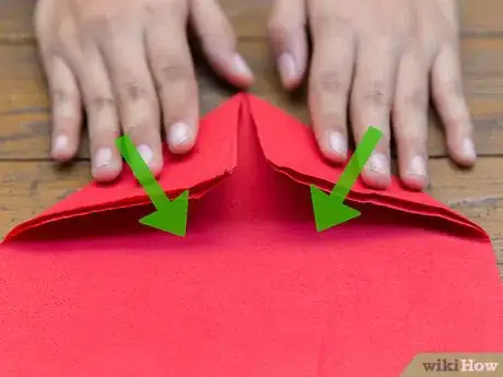 Image titled Fold a Napkin Like a Boat Step 19