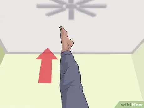 Image titled Do Standing Splits at the Wall in Yoga Step 22