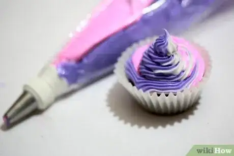 Image titled Swirl Multiple Frostings for Cupcakes Step 15