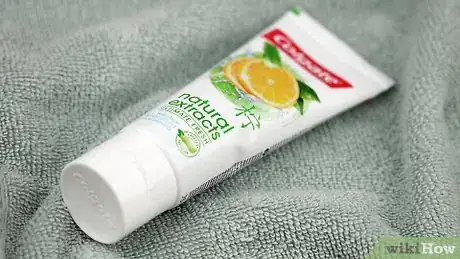 Image titled Clean Your Face With Toothpaste Step 1