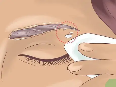 Image titled Cover Eyebrows Before Applying Liquid Latex Step 5