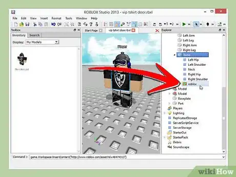Image titled Make a VIP T Shirt Door on Roblox Step 6Bullet6