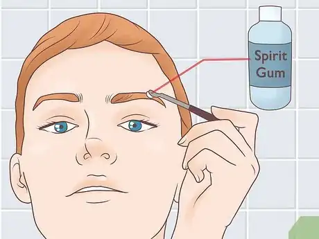 Image titled Cover Eyebrows Before Applying Liquid Latex Step 2