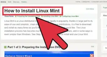 Install Linux