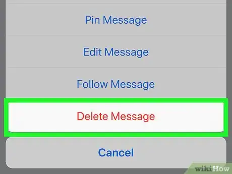 Image titled Delete a Direct Message on Slack on iPhone or iPad Step 9