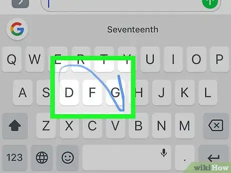 Image titled Glide Type with Gboard on iPhone or iPad Step 25