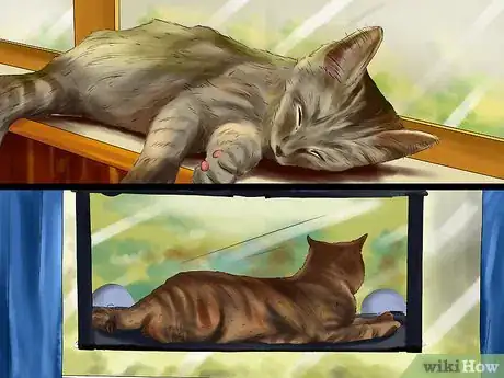 Image titled Give Your Cat Cozy Sleeping Spaces Step 7