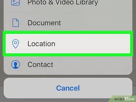Image titled Share Your Location on WhatsApp Step 5