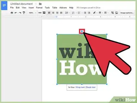 Image titled Rotate a Picture on Google Docs Step 8