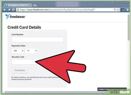 Image titled Verify Your Credit Card on Freelancer Step 12