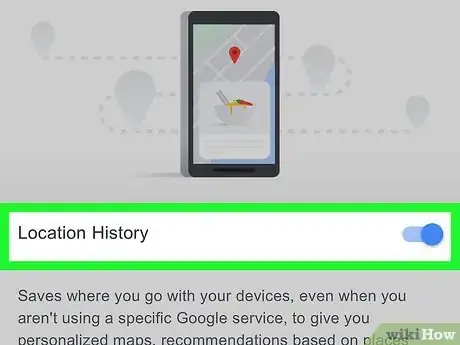 Image titled Stop and Delete Tracking on Google Maps Step 5