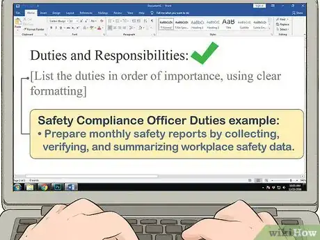 Image titled Create a Job Description Template Step 8