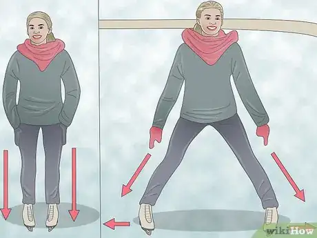 Image titled Snowplow Stop in Figure Skating Step 1