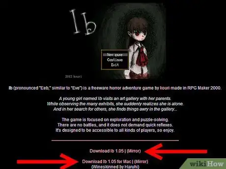 Image titled Install Ib, the Free Horror Adventure Game Step 1