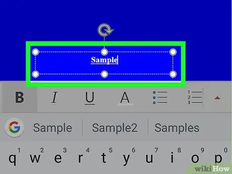 Image titled Edit the Footer on a PowerPoint Presentation on Android Step 4