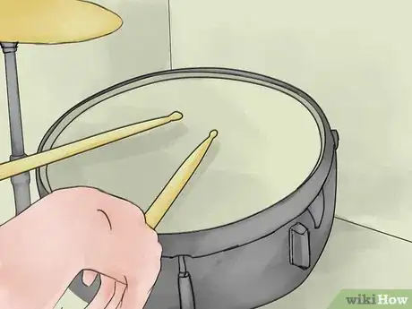 Image titled Play a Song on Drums Step 4