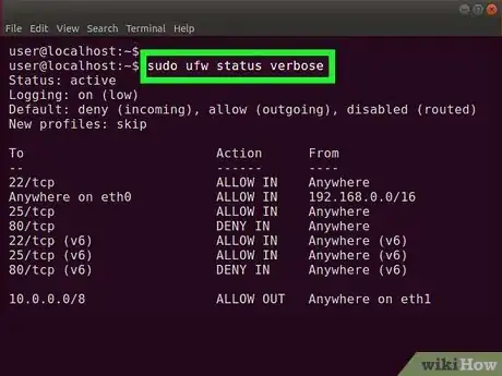 Image titled Configure UFW on Ubuntu Step 4