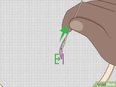 Image titled Work the Bargello or Long Stitch in Needlepoint Step 7