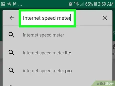 Image titled Monitor Internet Speed over Time on Android Step 2