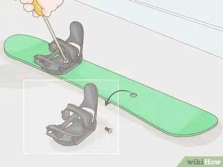 Image titled Remove Old Wax from a Snowboard Step 1