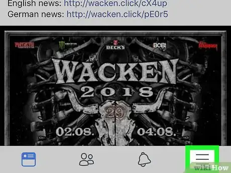 Image titled Make a Facebook Event Public on iPhone or iPad Step 2