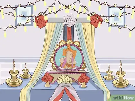 Image titled Decorate Ganesh Murti at Home Step 17.jpeg