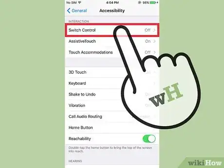 Image titled Enable Switch Control on an iPhone Step 4