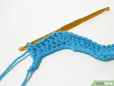 Image titled Crochet a Chevron Scarf Step 7