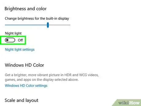 Image titled Enable Night Light in Windows 10 Step 7
