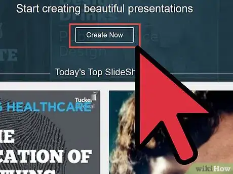 Image titled Share a Slideshow on LinkedIn with SlideShare Step 1
