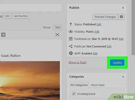 Image titled Edit a Post Page in WordPress on PC or Mac Step 7