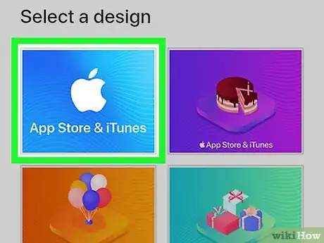 Image titled Purchase an iTunes Card on Android Step 3