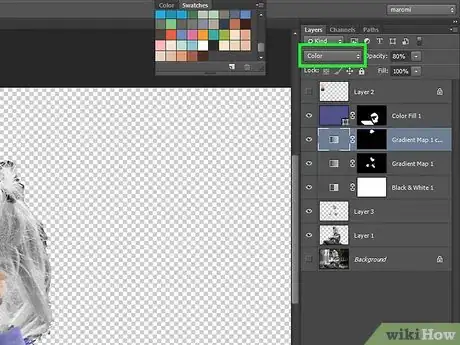 Image titled Use a Gradient Map Adjustment Layer to Colorize Your Photo Step 28