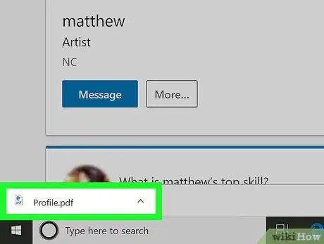 Image titled Download a LinkedIn Resume Step 7