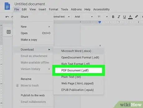 Image titled Save a File As a PDF Step 14