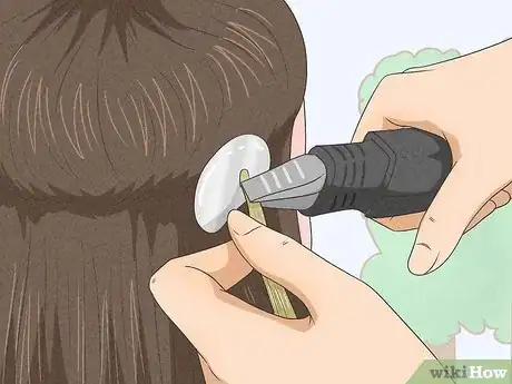 Image titled Apply Pre‐Bonded Hair Extensions Step 5