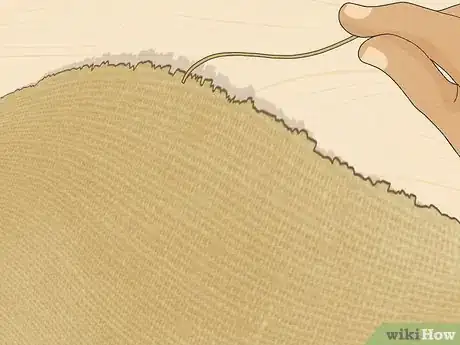 Image titled Cut Burlap Step 5