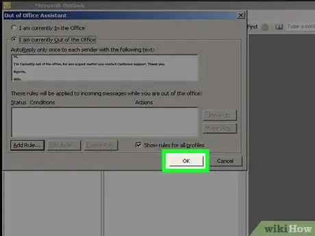 Image titled Set Up Out of Office in Outlook Step 22