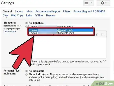 Image titled Add a Signature to a Gmail Account Step 6
