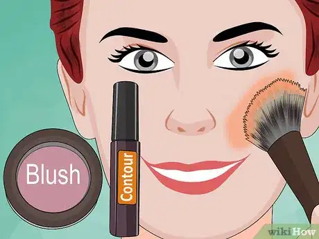 Image titled Do Melted Face Costume Makeup Step 4