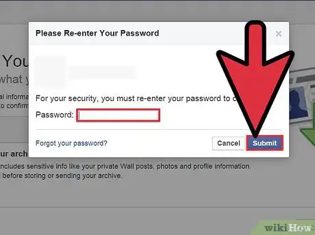 Image titled Request a Copy of Your Archived Facebook Information File Step 12