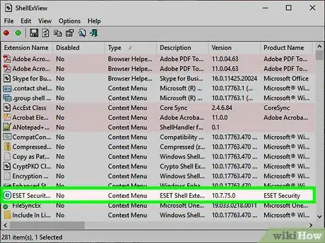 Image titled Disable Shell Extensions with ShellExView Step 9