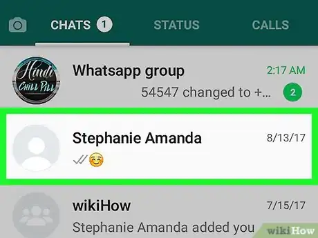 Image titled Share a Whatsapp Chat on Samsung Galaxy Step 2