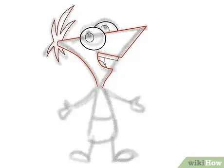 Image titled Draw Phineas Flynn from Phineas and Ferb Step 27