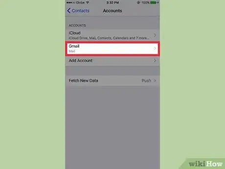 Image titled Remove Email Contacts from an iPhone Step 4