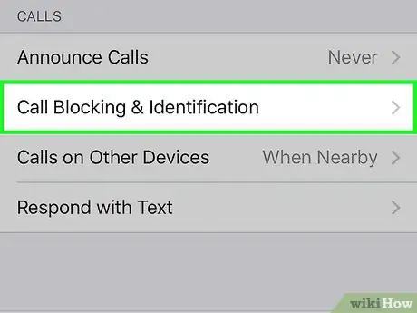 Image titled Unblock a Number on an iPhone Step 3