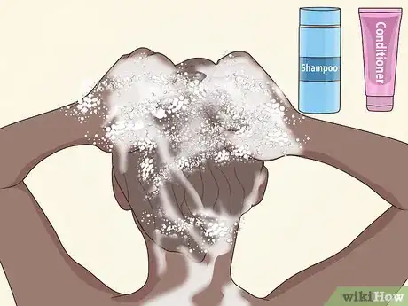 Image titled Put African American Hair in a Bun Step 1